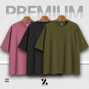 3 Pieces Premium Drop Shoulder